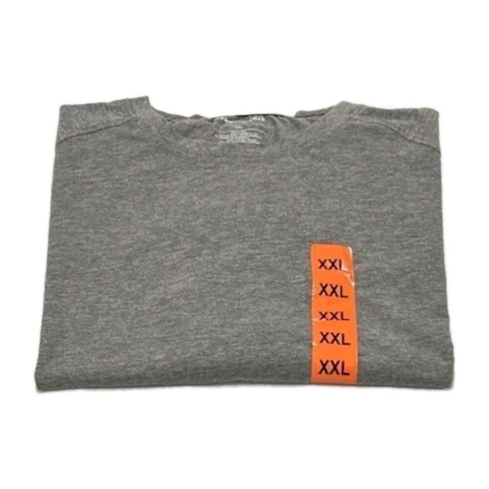 Kenneth Cole Organic Cotton Short Sleeve Tee Slim Fit Gray Men's Size XXL Tshirt - Picture 3 of 5